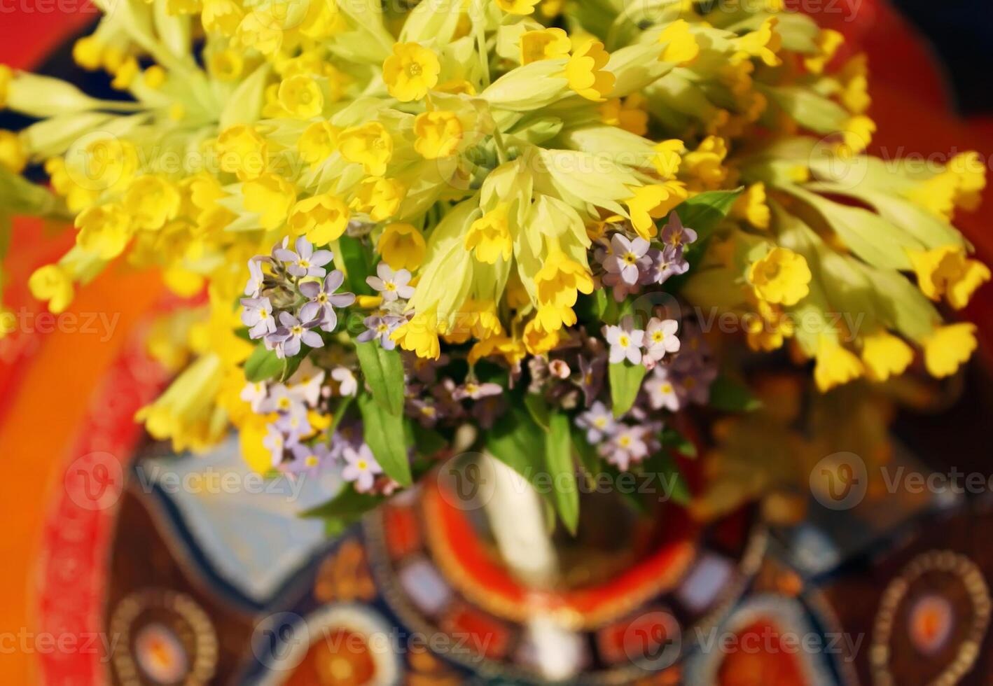 Bouquet of spring flowers photo