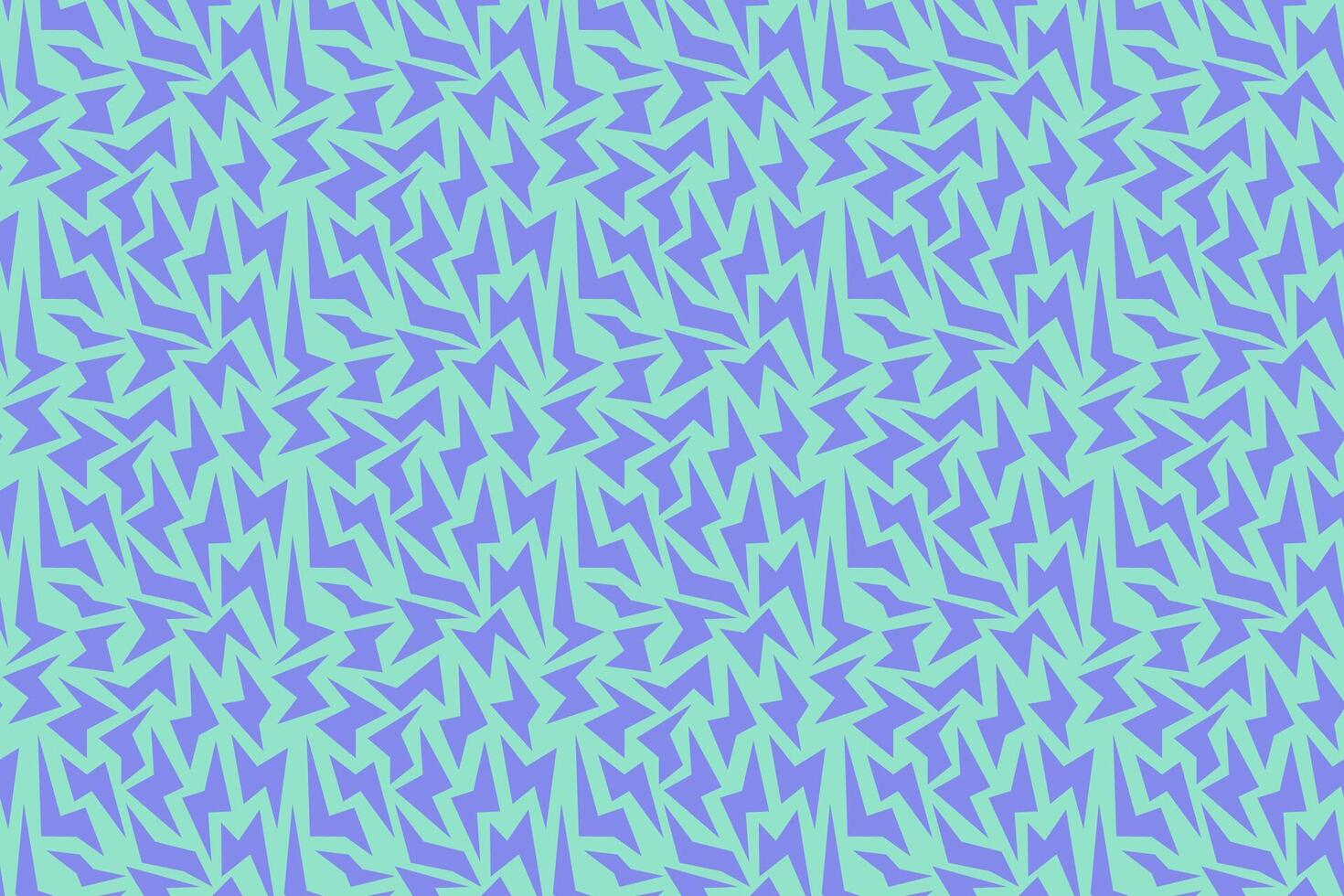 geometric abstract thunder seamless pattern on blue background for print wrapping, banner, card. lightning and labyrinth lines texture pattern. mosaic, maze and zigzag seamless pattern vector