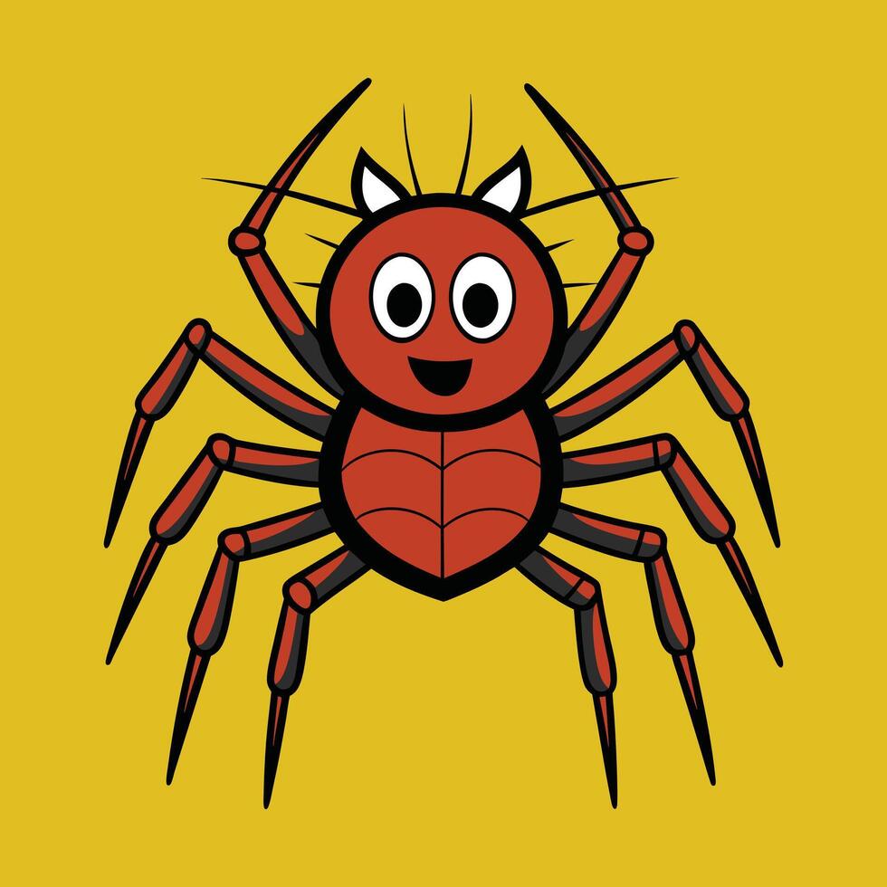 spider art design vector