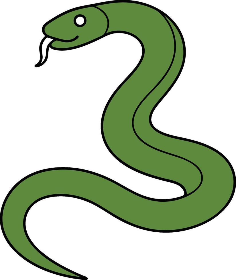 Snake illustration Design vector