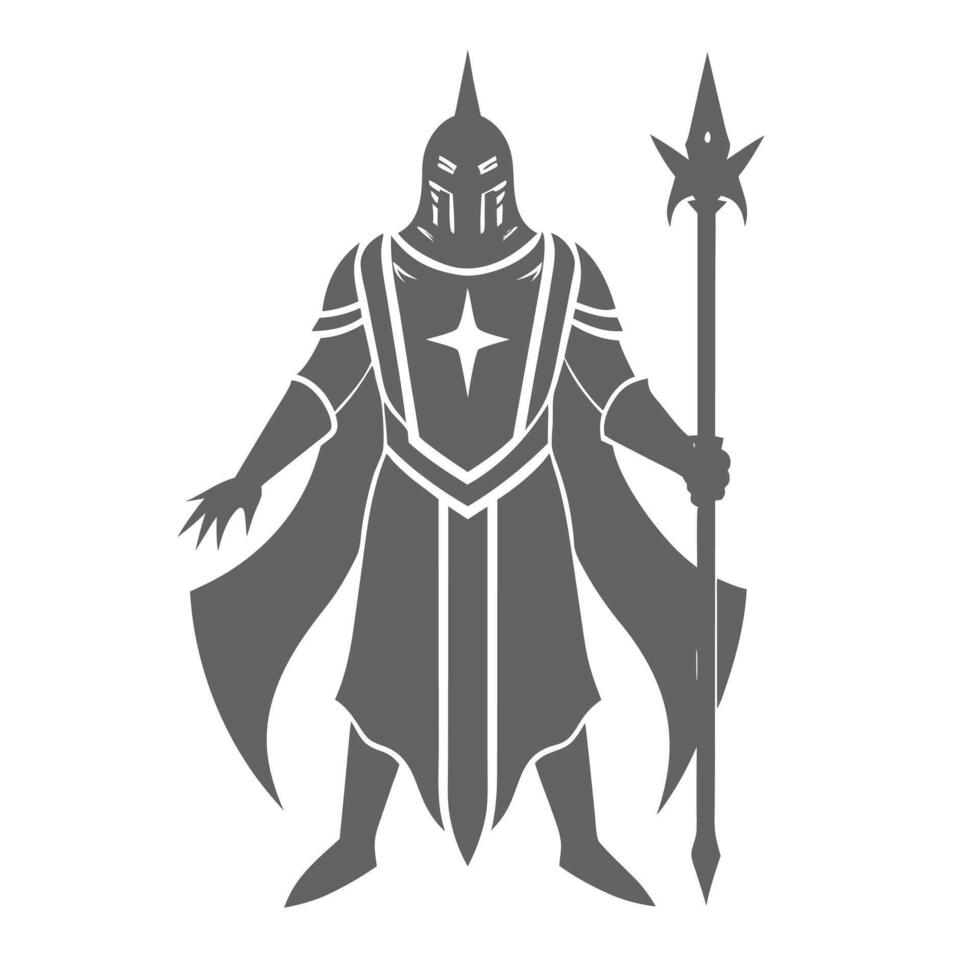 paladin bondados simple vector