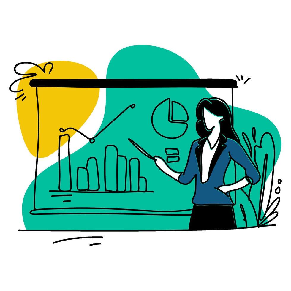 Revolutionize your Employee Assistance communications with our innovative flat illustrations that are sure to make an impact. vector
