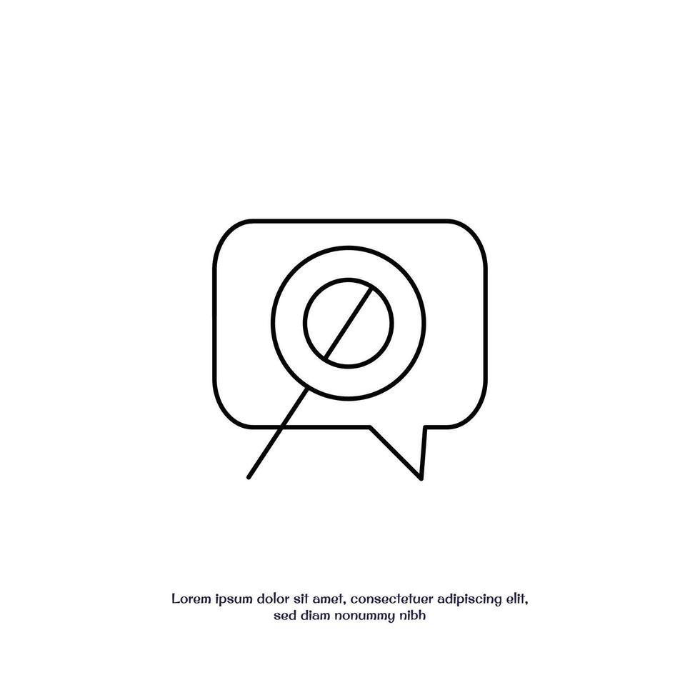 fake news thin outline icon design good for web or mobile app vector