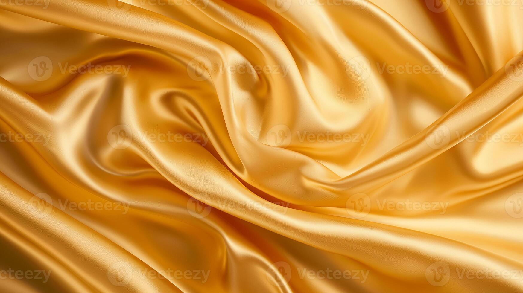 Golden pattern silk texture of satin abstract background. Smooth soft fabric background. Textile industry background. photo