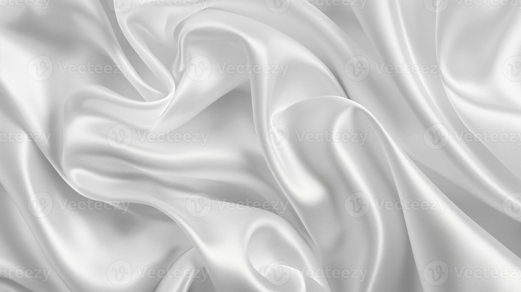 White pattern silk texture of satin abstract background. Smooth soft fabric background. Textile industry background. photo