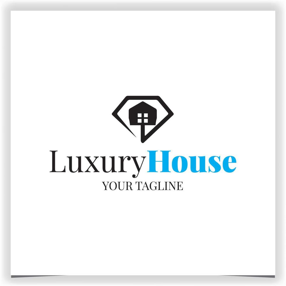 Home Store Lines Patterned Diamond Logo Design Template line art style vector