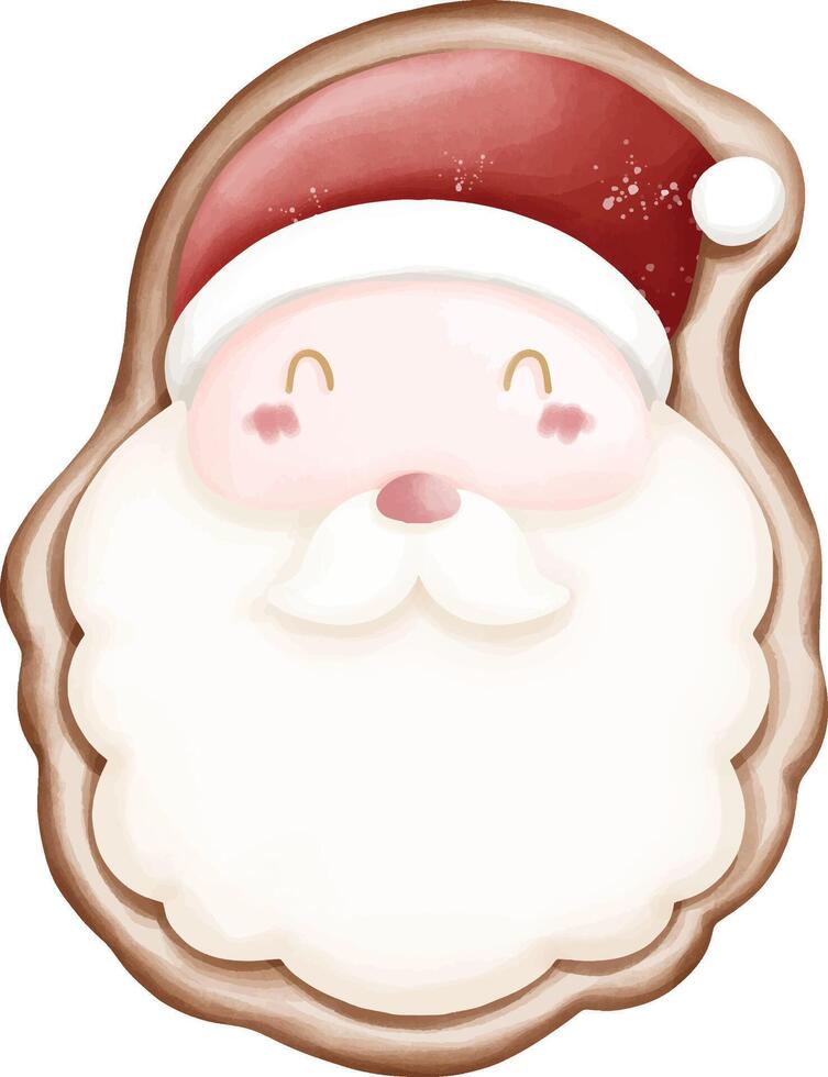 Santa Christmas day vector