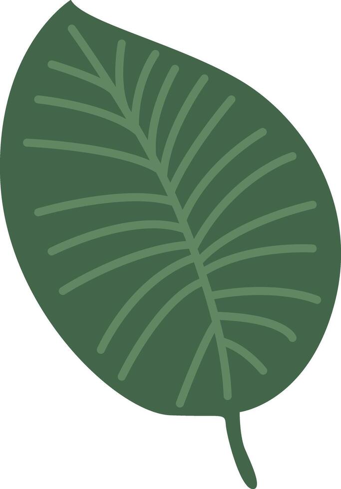 Chic design featuring tropical marine leaves with vibrant colors and detailed patterns, perfect for adding a touch of exotic flair and coastal style to any project. vector