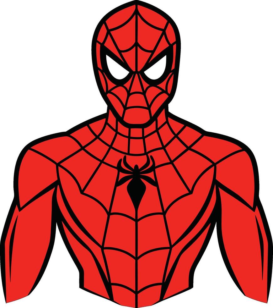 Spider man design vector