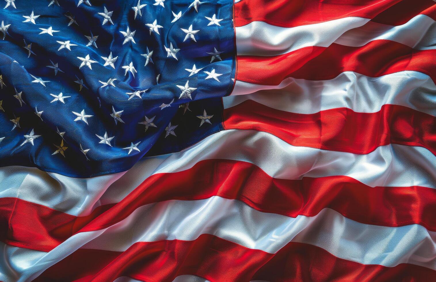 American Flag Close-Up photo