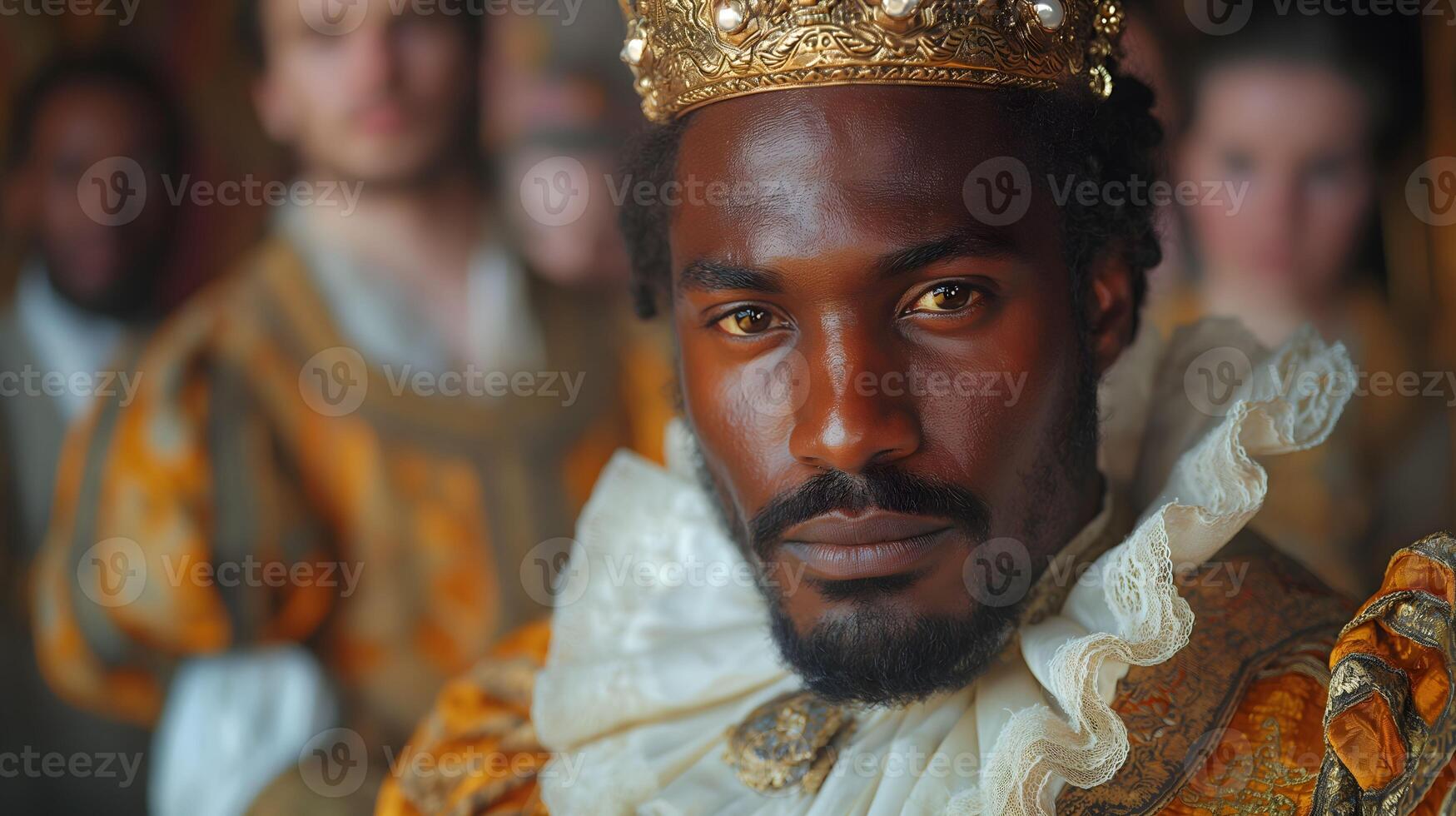 Biblical Story, Solomon Becomes King of Israel, Replacing His Father David photo