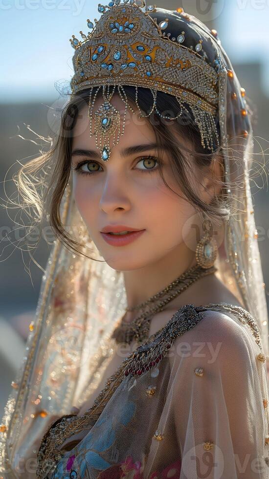 Biblical story, Esther was appointed Queen during the time of King Ahasuerus who ruled from India to Ethiopia photo