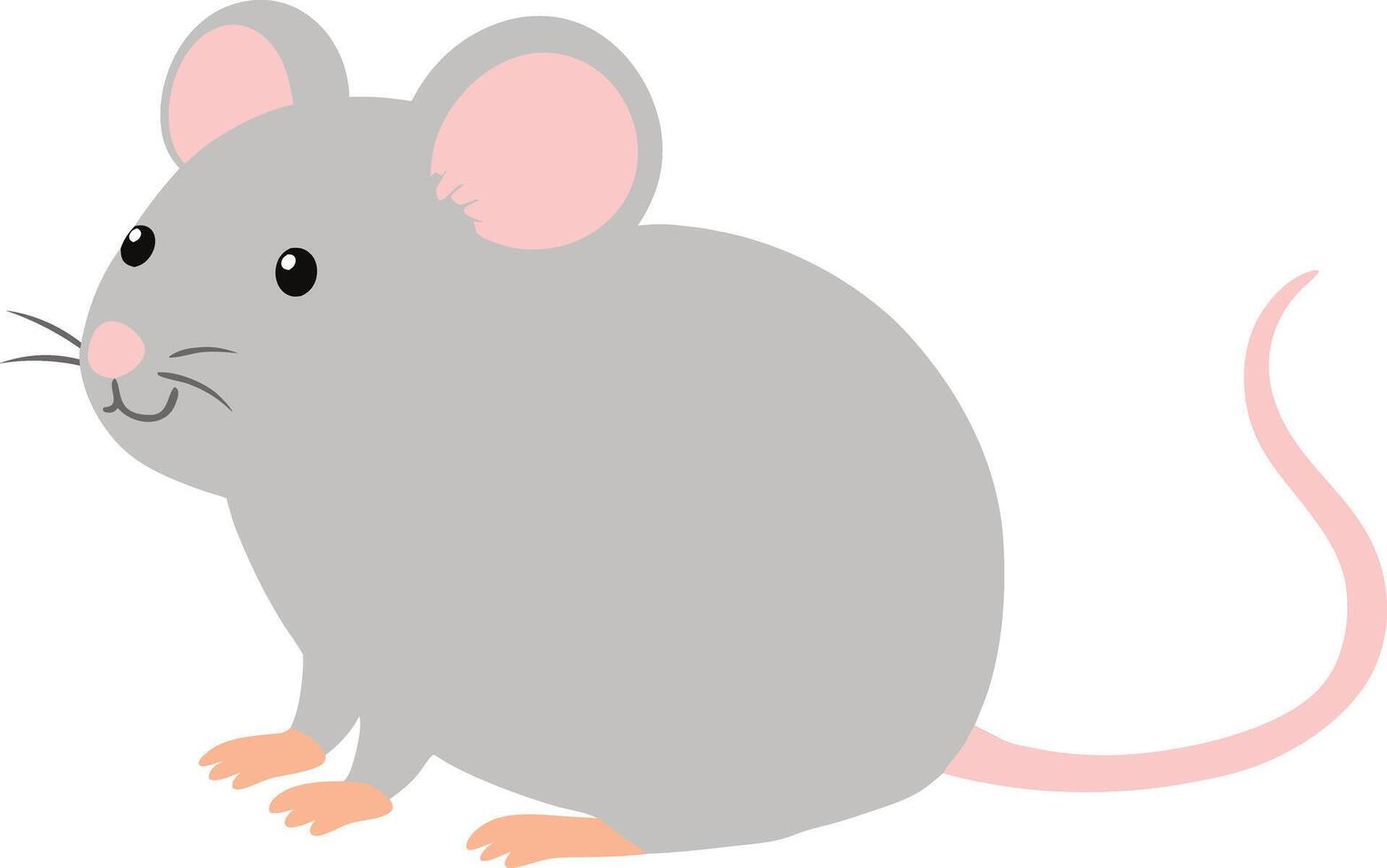 Cute Mouse Illustration vector