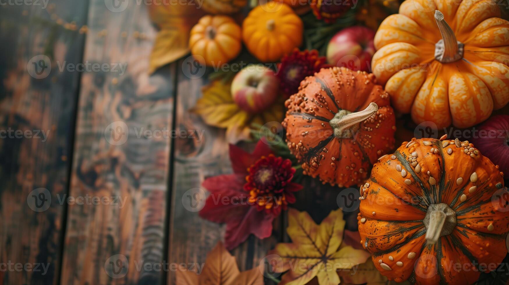 Close-up view of beautiful thanksgiving concept photo