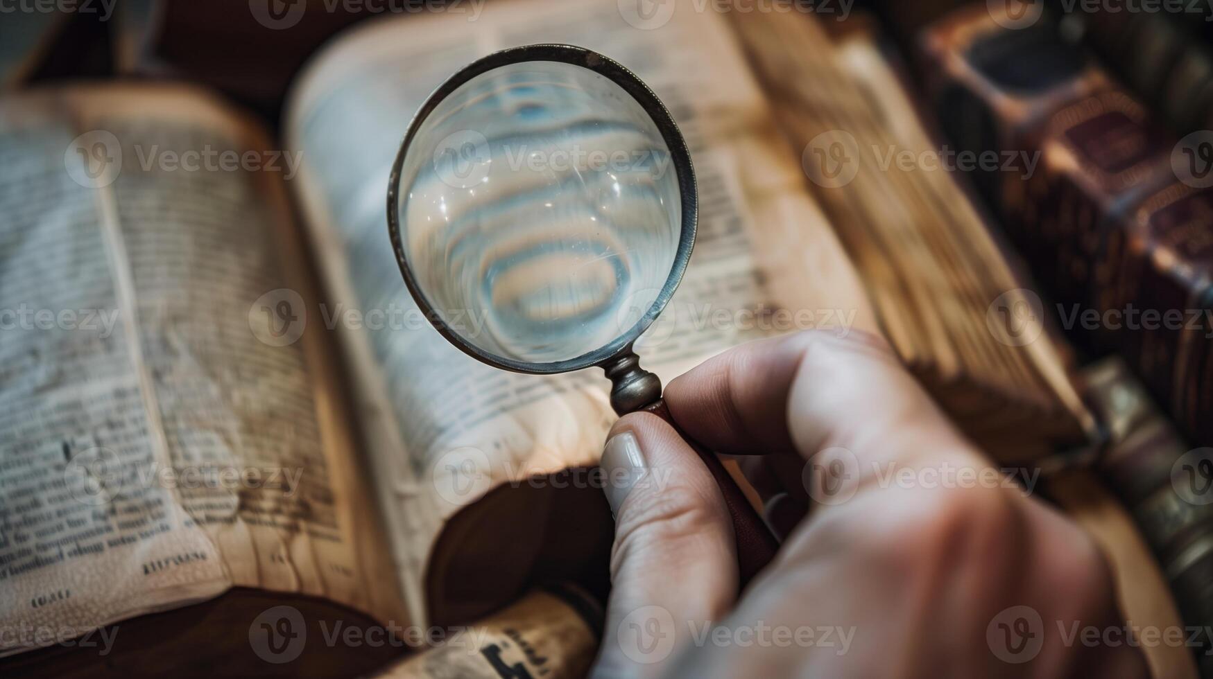 Extracting valuable data from books for analysis photo