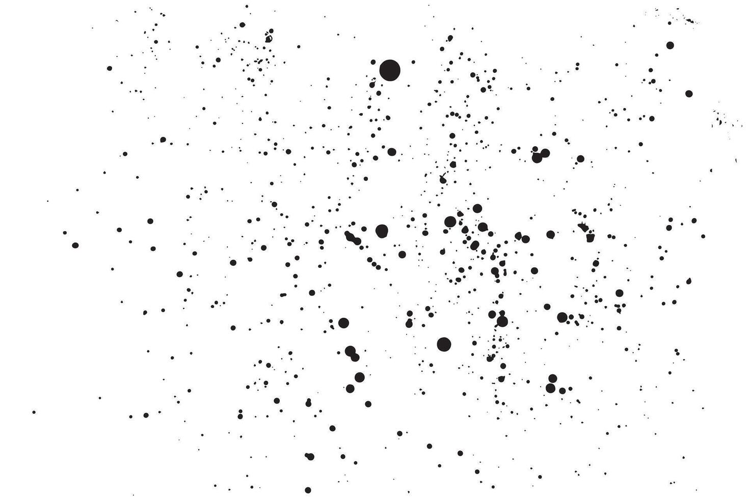 Black drops on a white background vector