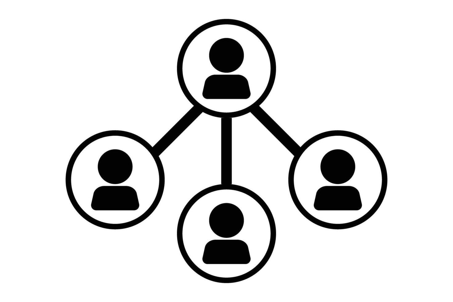 Organization icon. Company organization. vector