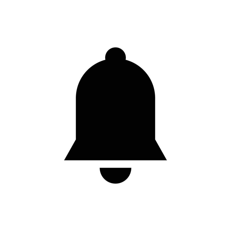 Bell icon. Notification icon. vector
