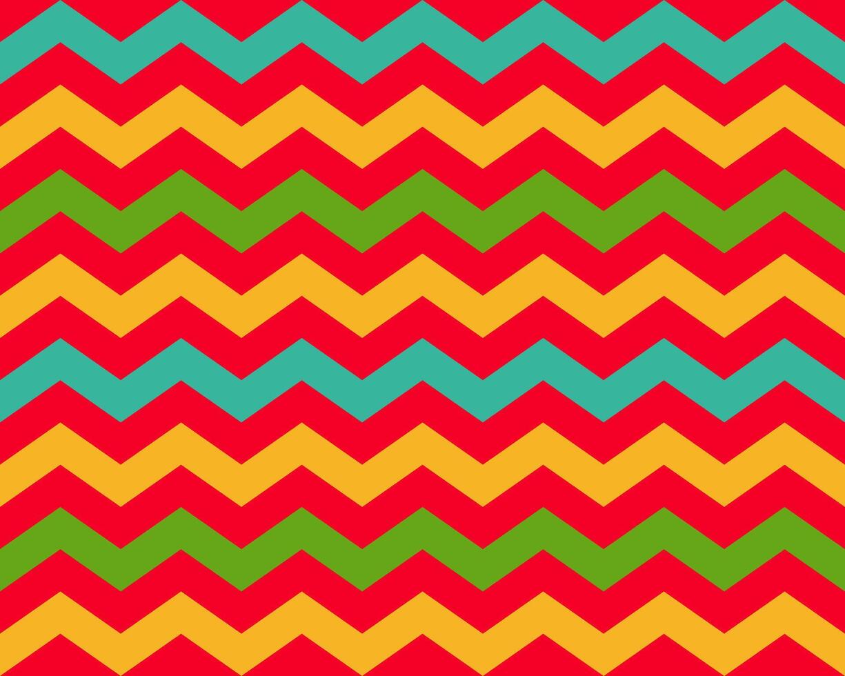 Zigzag pattern seamless. Zig zag background color. vector
