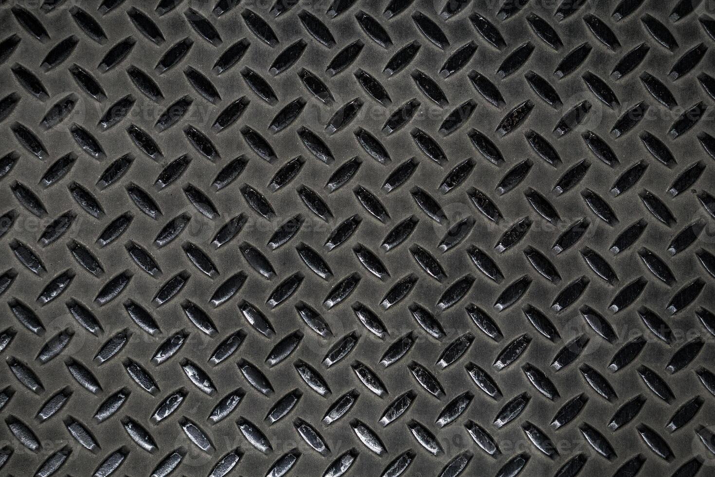 The diamond steel metal sheet. photo