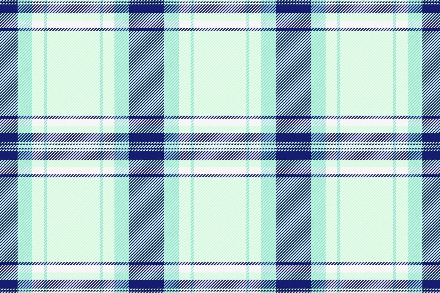 Cotton texture fabric pattern, ethnicity tartan seamless. Hippy check background plaid textile in light and white colors. vector
