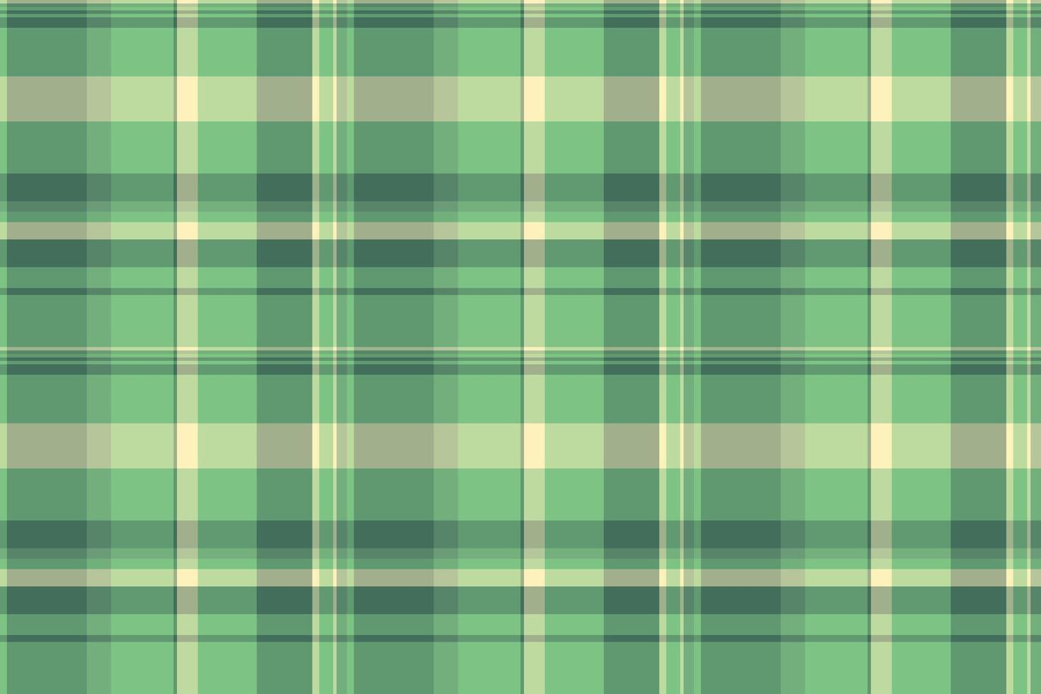Britain tartan seamless, multicultural plaid check fabric. Ireland background pattern textile texture in green and light colors. vector