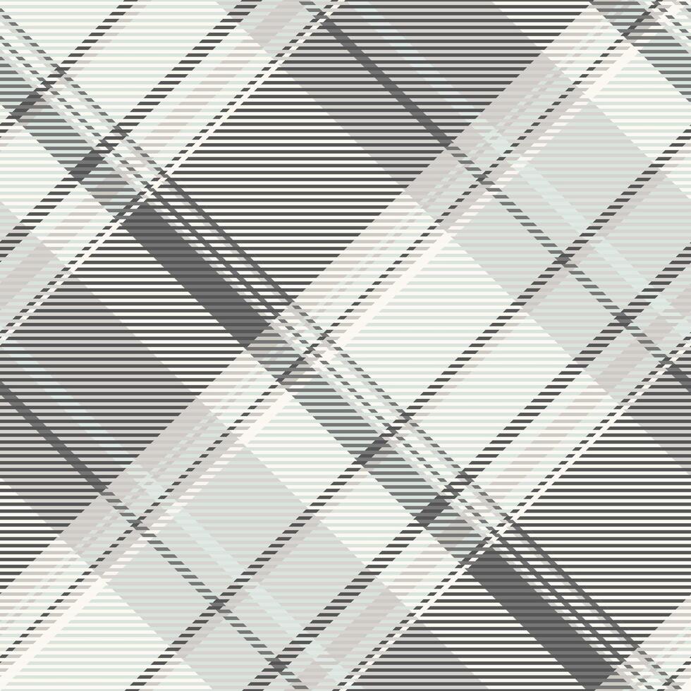 November pattern seamless, equal tartan textile check. Kingdom fabric plaid background texture in sea shell and grey colors. vector