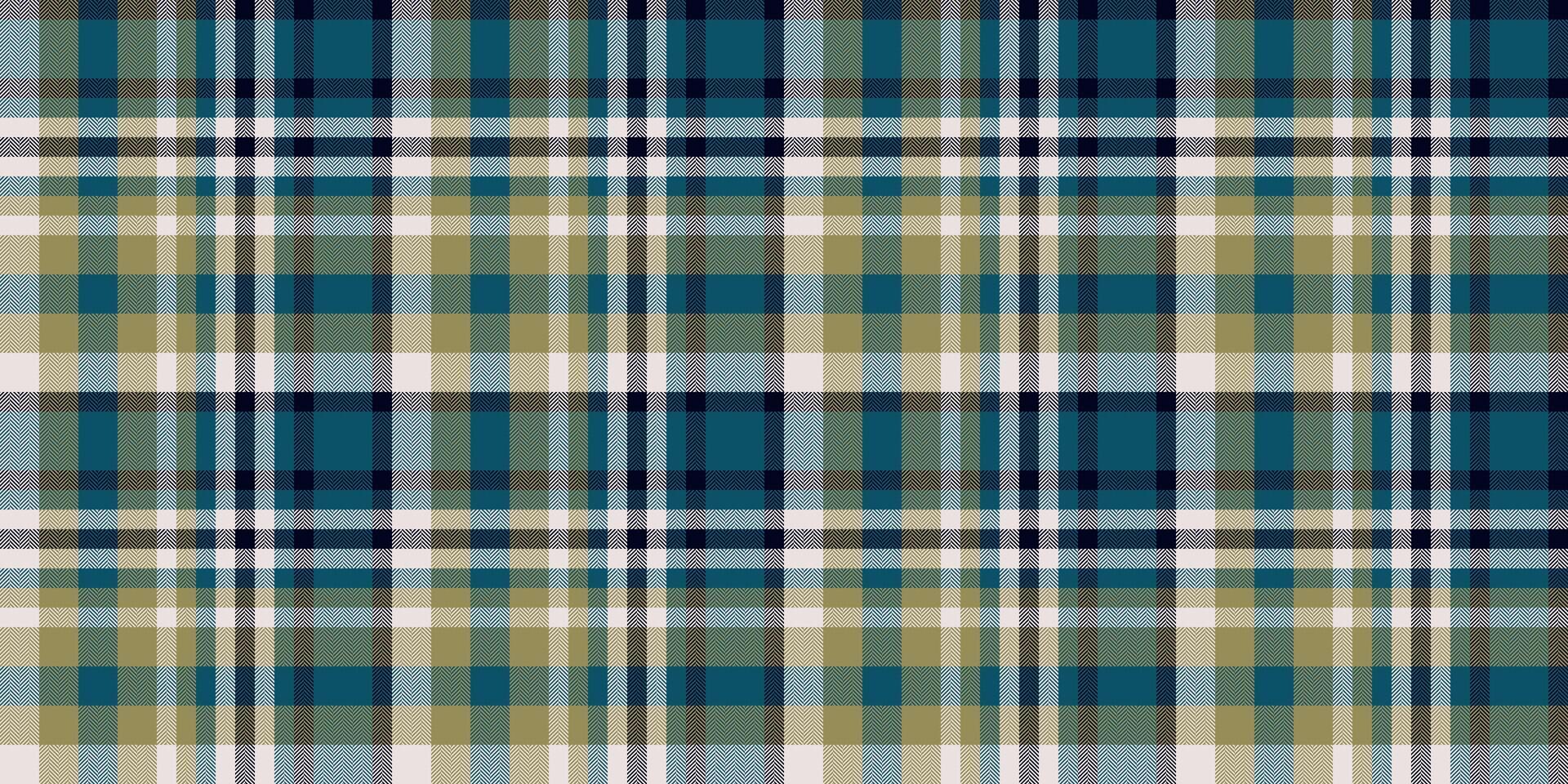 Perfect fabric pattern, paper plaid textile check. Colour seamless tartan texture background in cyan and white colors. vector
