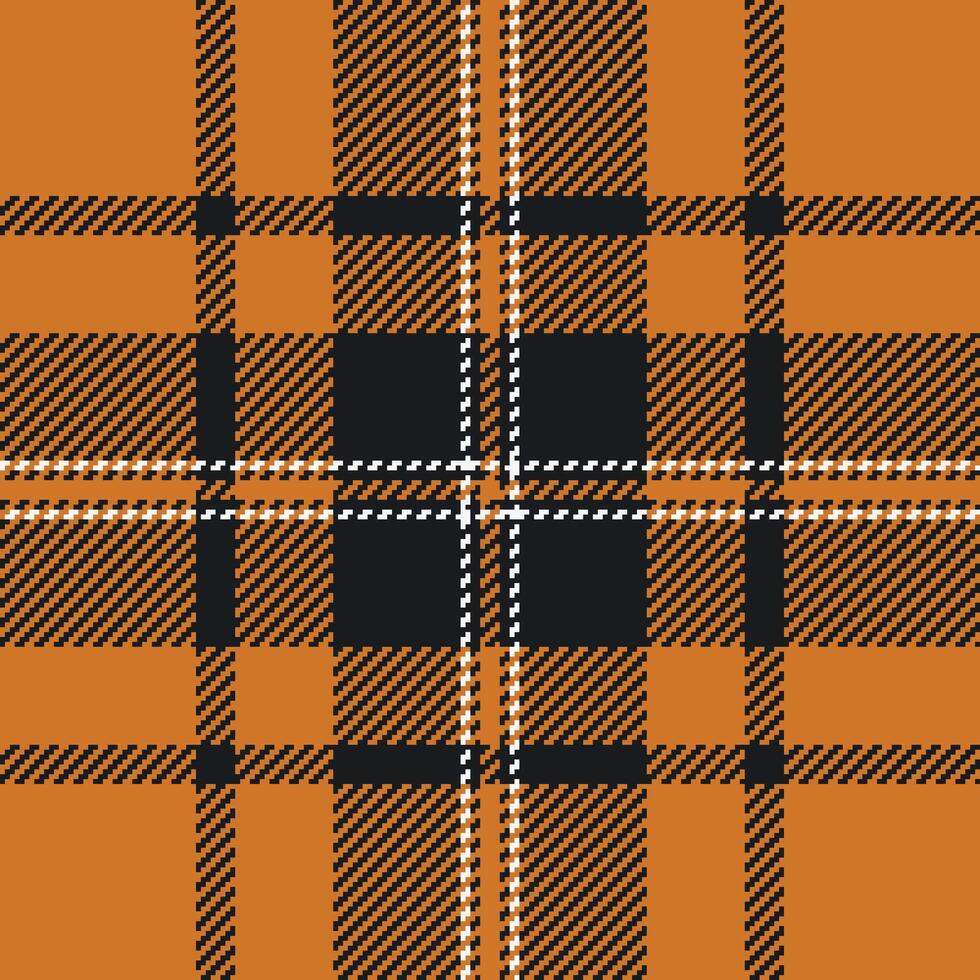 Textile design of textured plaid. Checkered fabric pattern swatch for shirt, dress, suit, wrapping paper print, invitation and gift card. vector