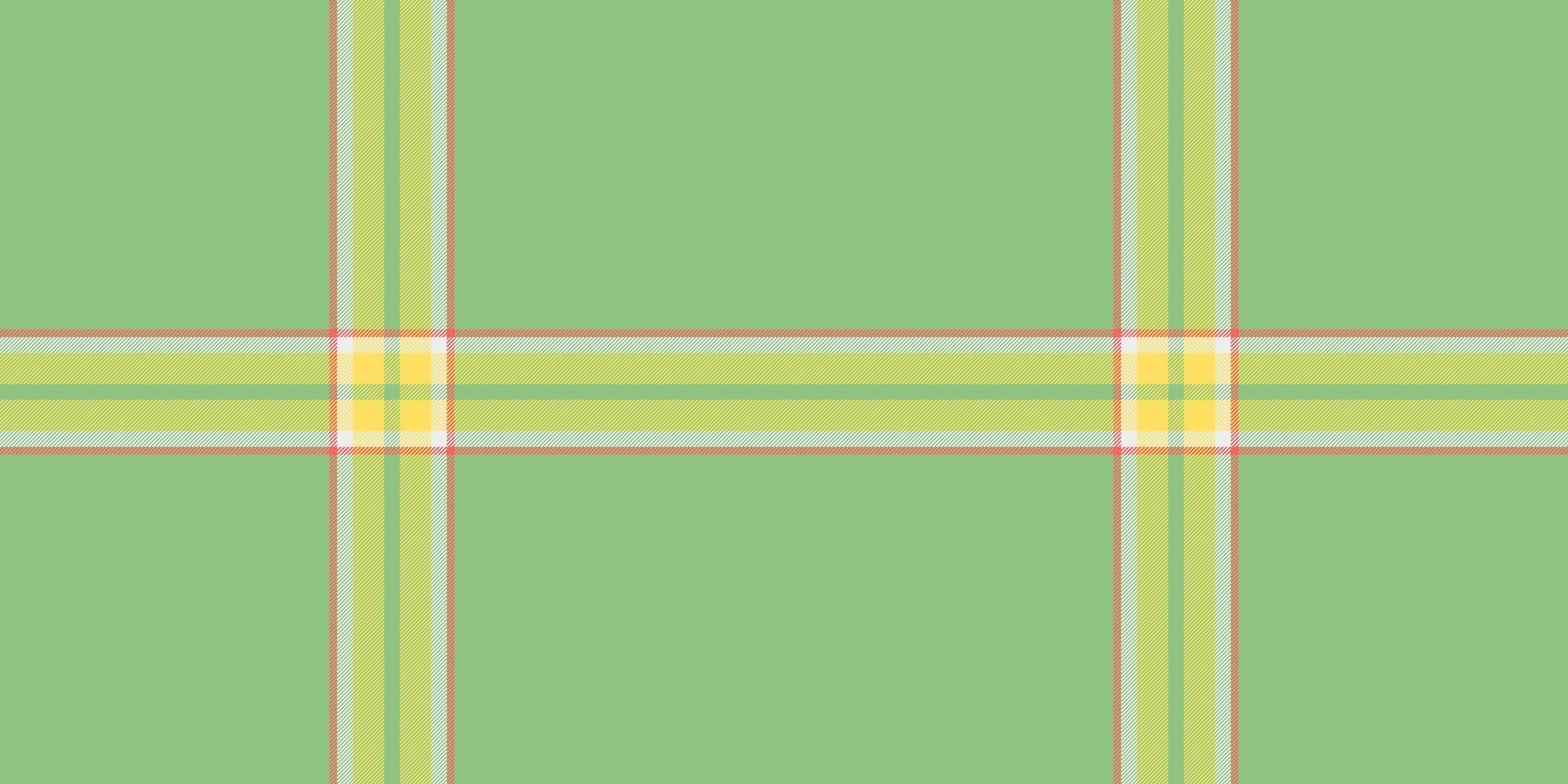 Skill background textile check, october seamless fabric. Fluffy tartan plaid texture pattern in green and yellow colors. vector