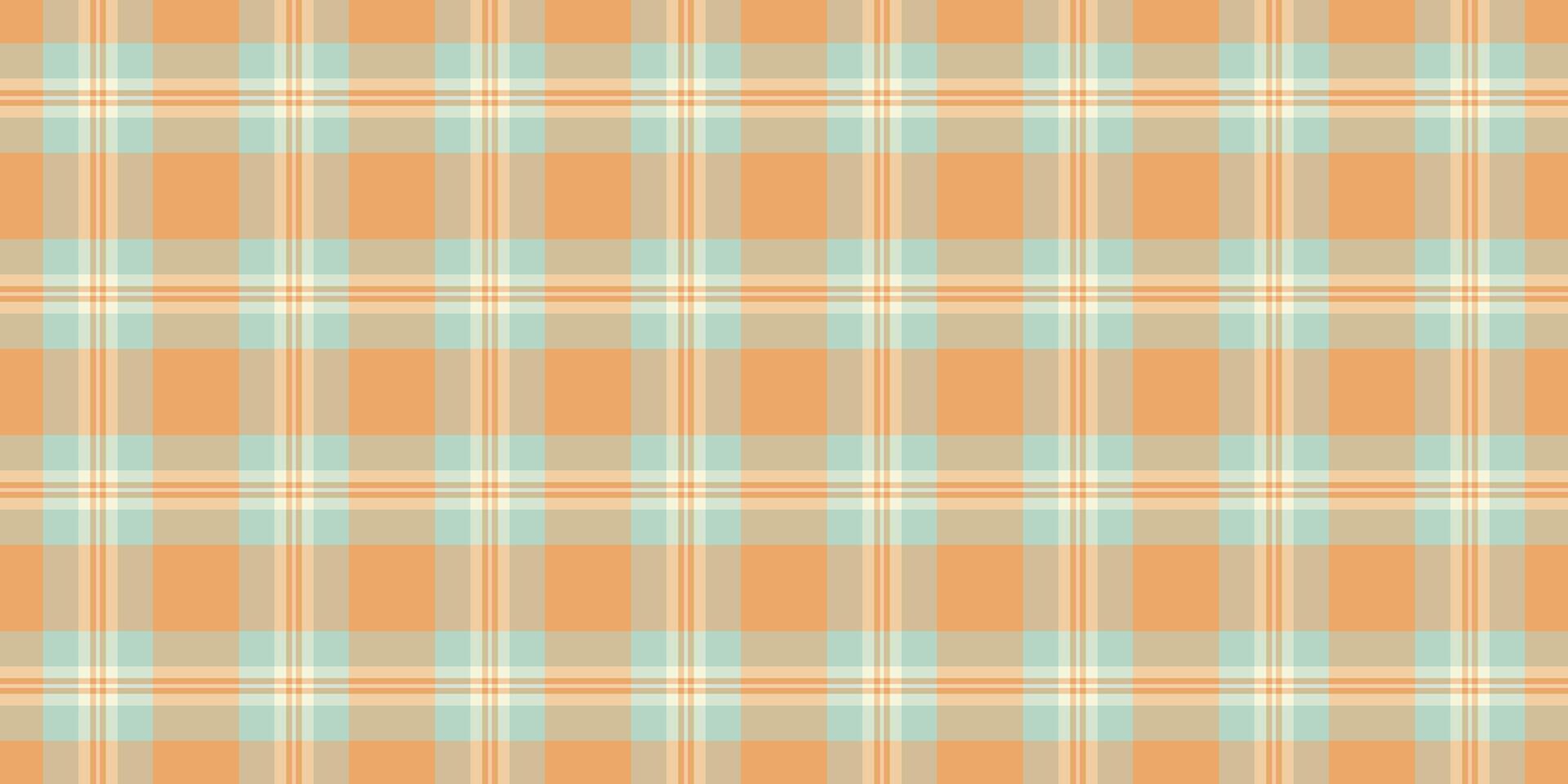 Jpg plaid seamless tartan, unique check background textile. Improvement texture pattern fabric in light and orange colors. vector