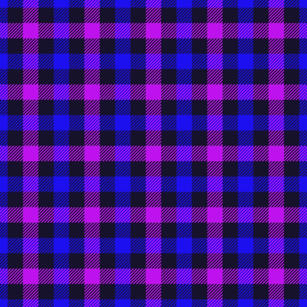 Messy plaid background fabric, rural seamless textile. London pattern check tartan texture in bright and dark colors. vector