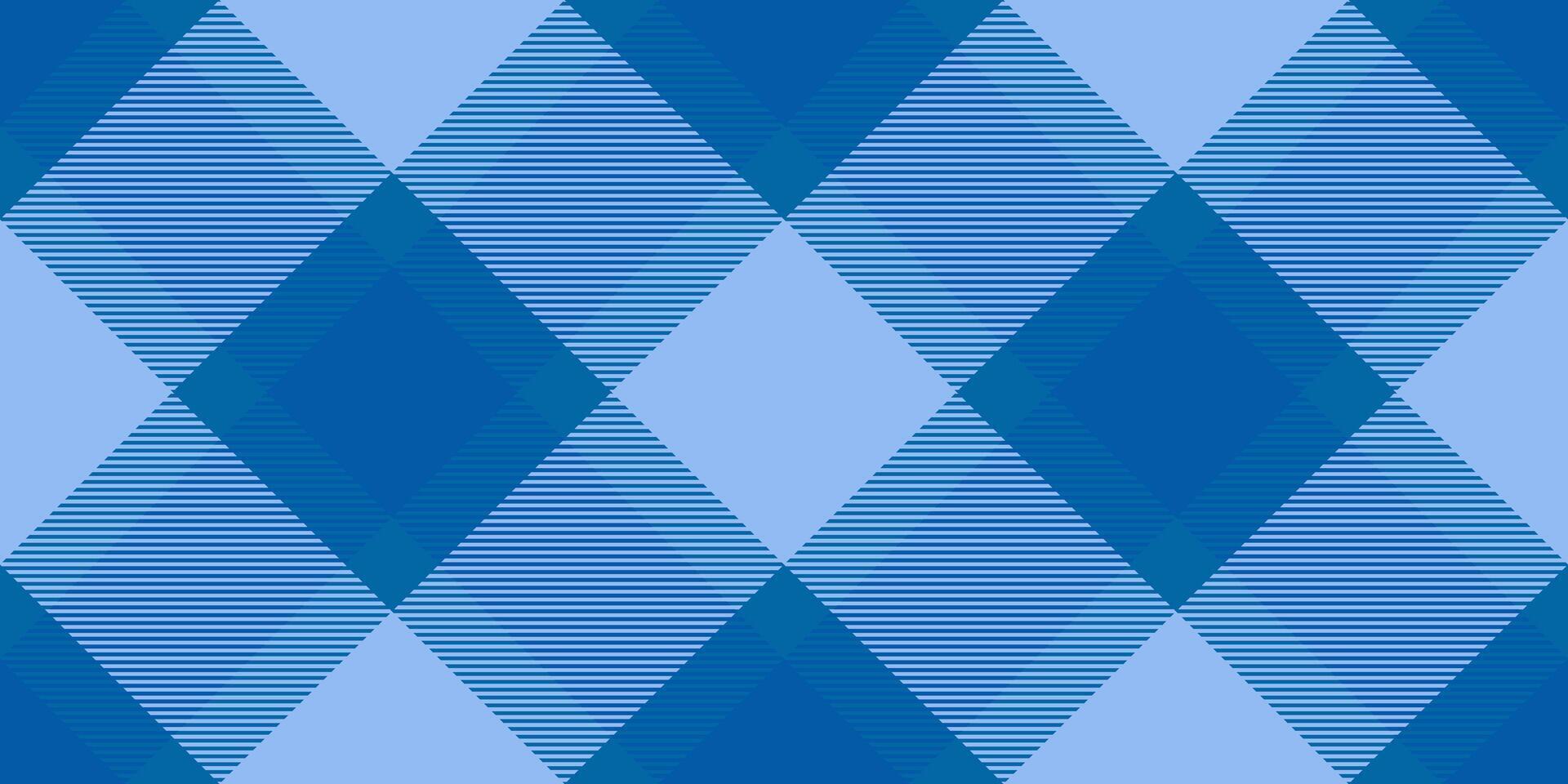 Veil seamless tartan plaid, up background fabric pattern. Styling check textile texture in cyan and blue colors. vector