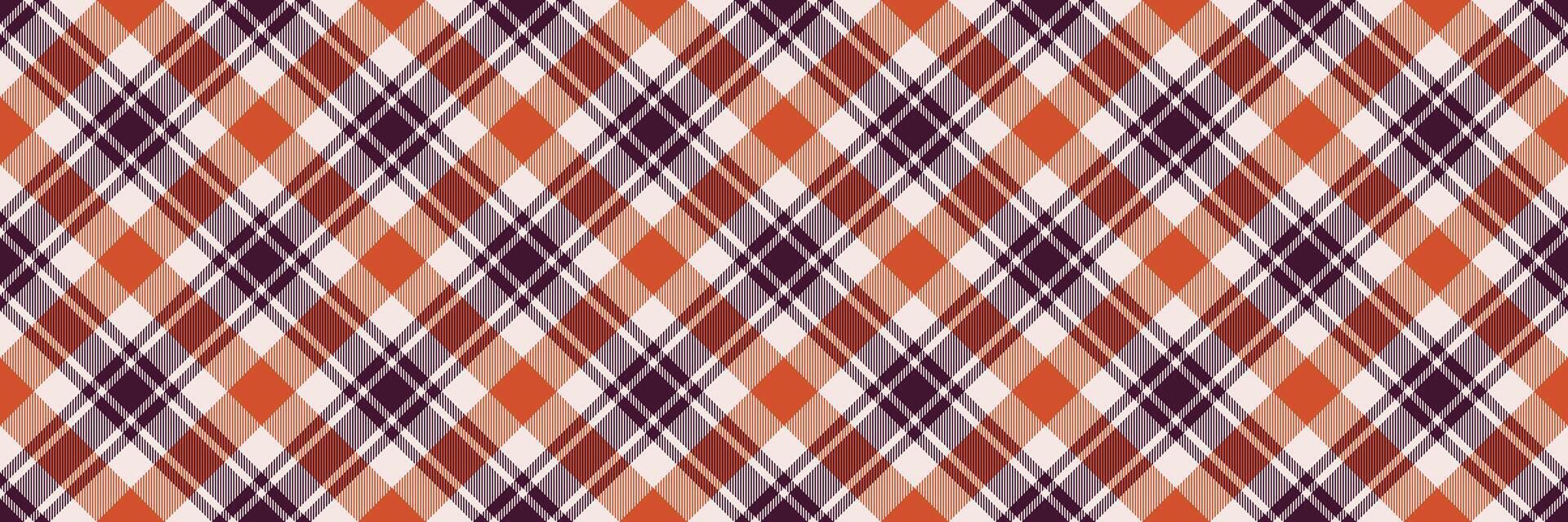Clan check background seamless, kitchen texture fabric plaid. Comfortable tartan pattern textile in white and dark colors. vector