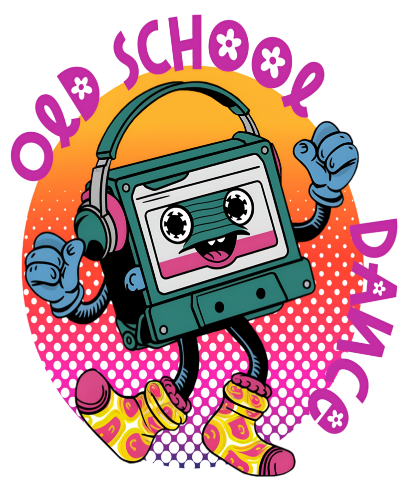 Dancing Cassette Tape png