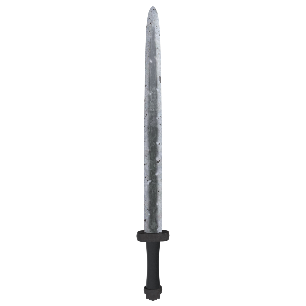 Wiking Sword isolated on transparent png