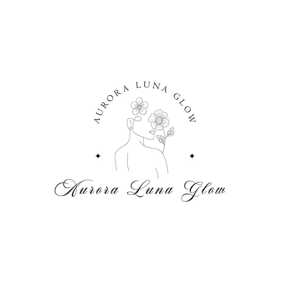 Hand drawn logo vector