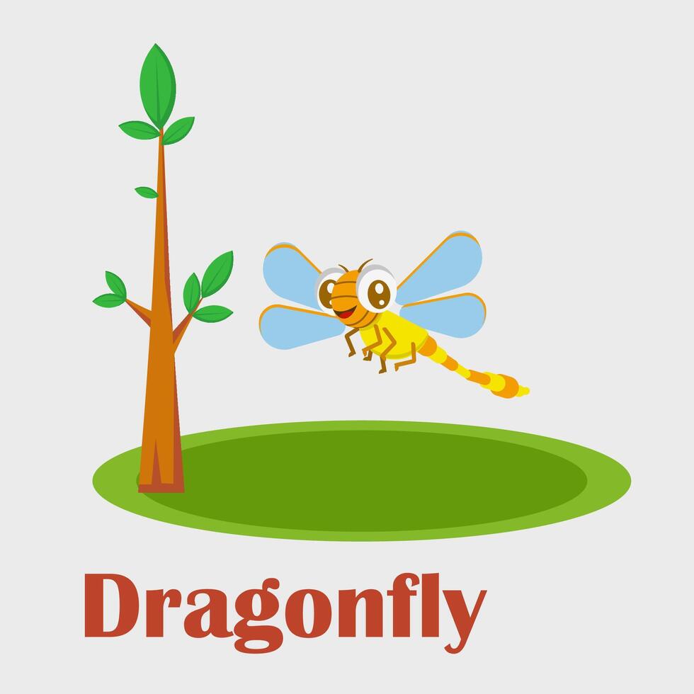 Learning alphabet D for Dragonfly vector