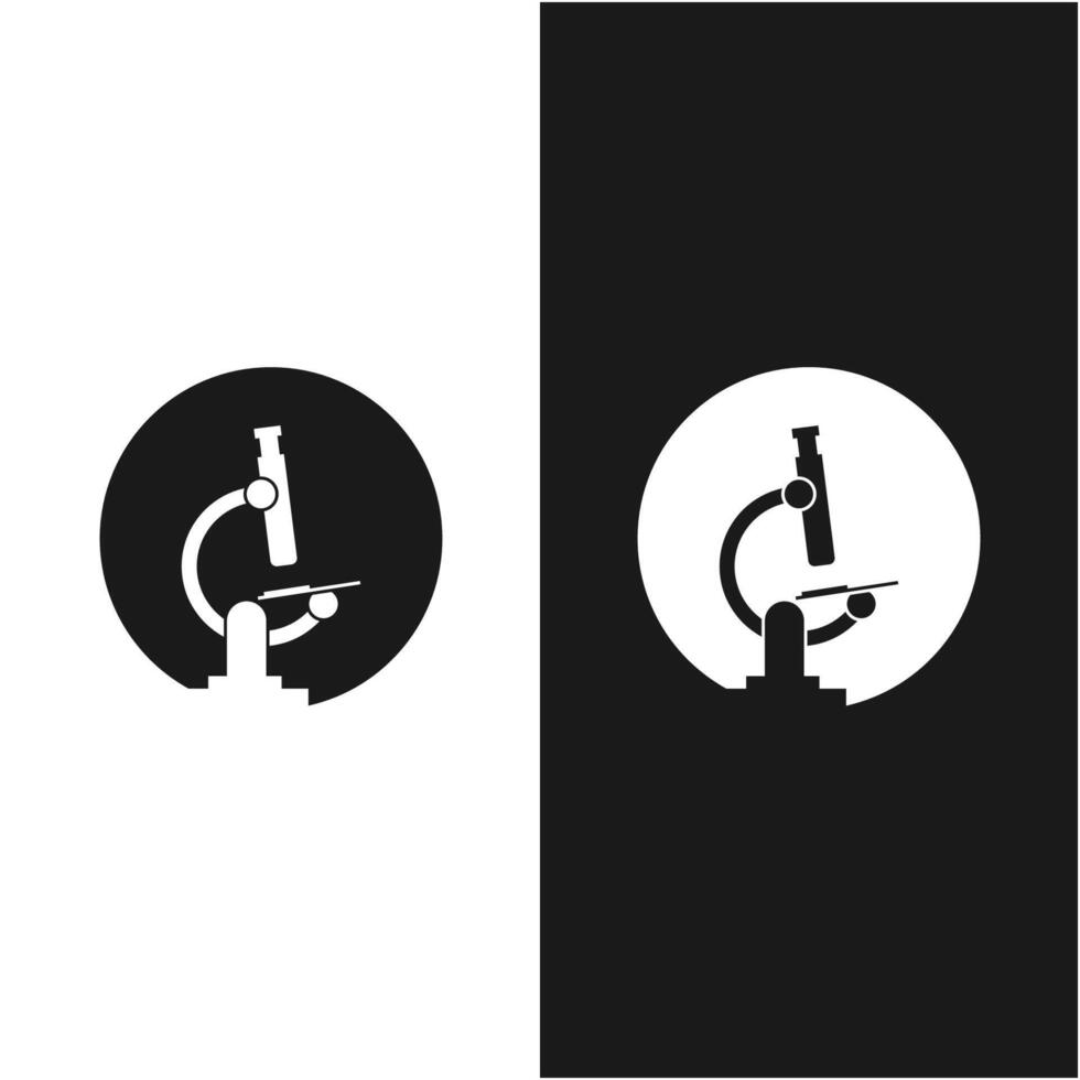 laboratory logo design. This logo is suitable for science, research and community vector