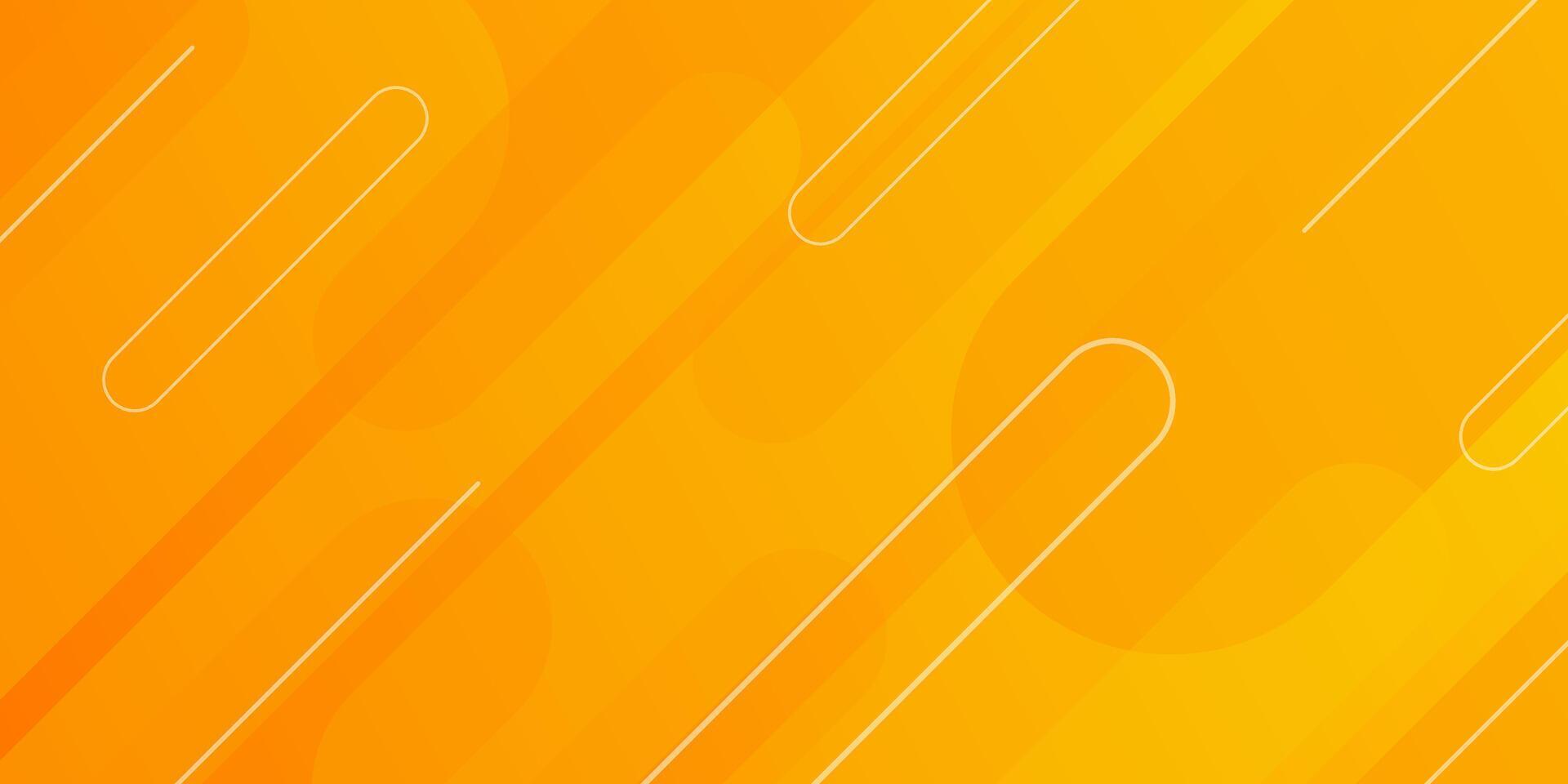 Bright orange-yellow gradient abstract dynamic background. Modern wallpapers. Suitable for templates, sale banners, events, ads, web and pages vector
