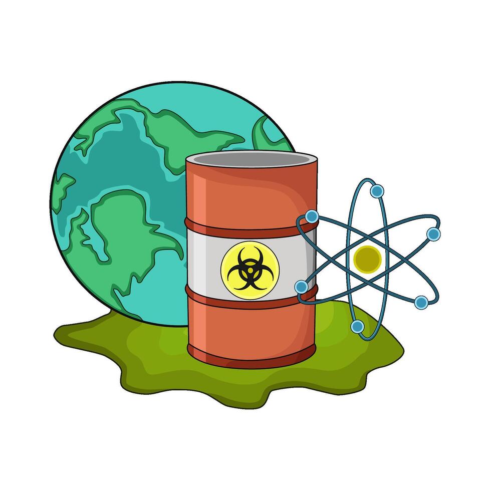 illustration of nuclear vector