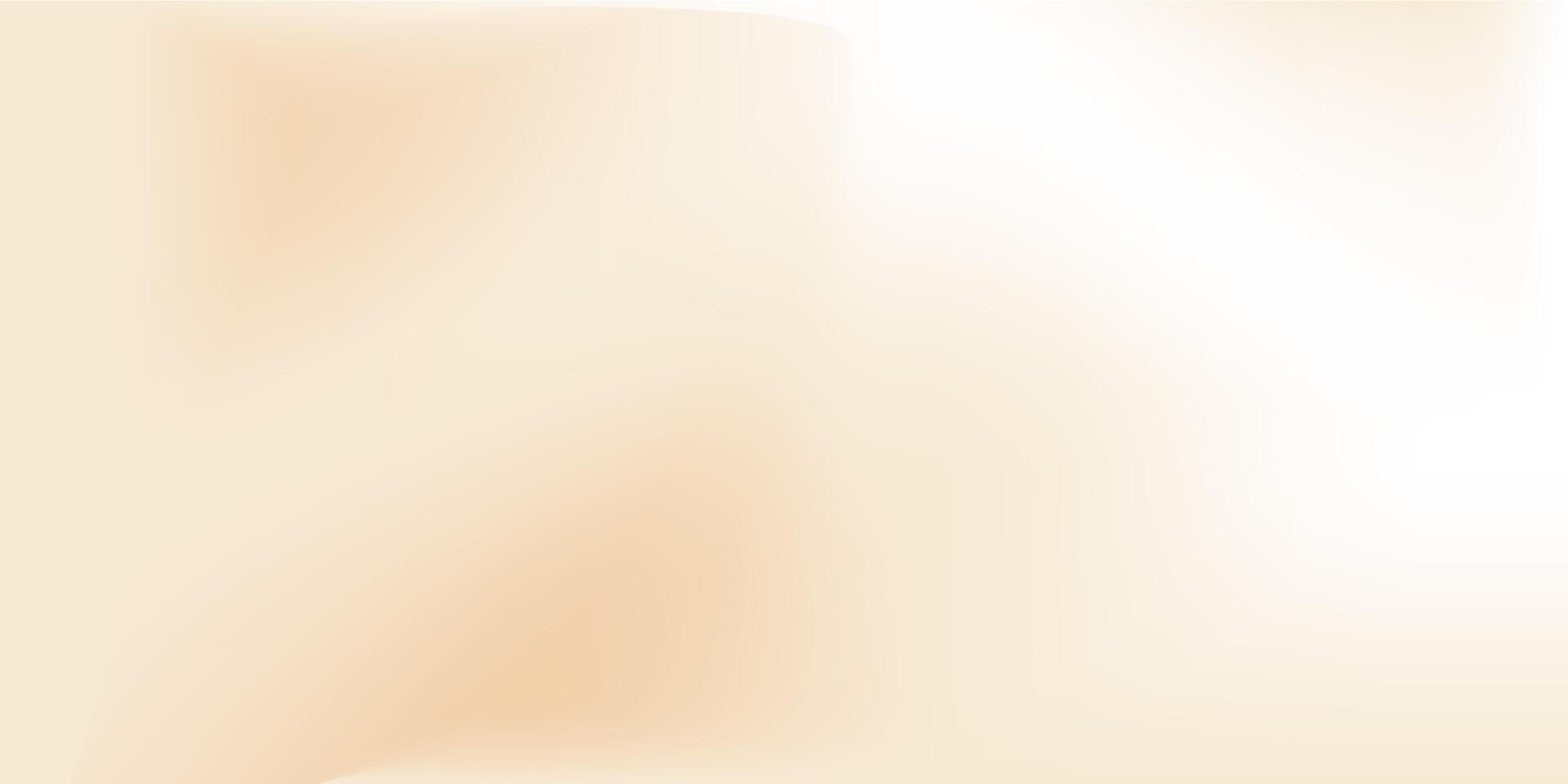Nude beige soft gradient neutral minimal color, calm and delicate background. Pastel plain gradation. Taupe liquid wallpaper vector