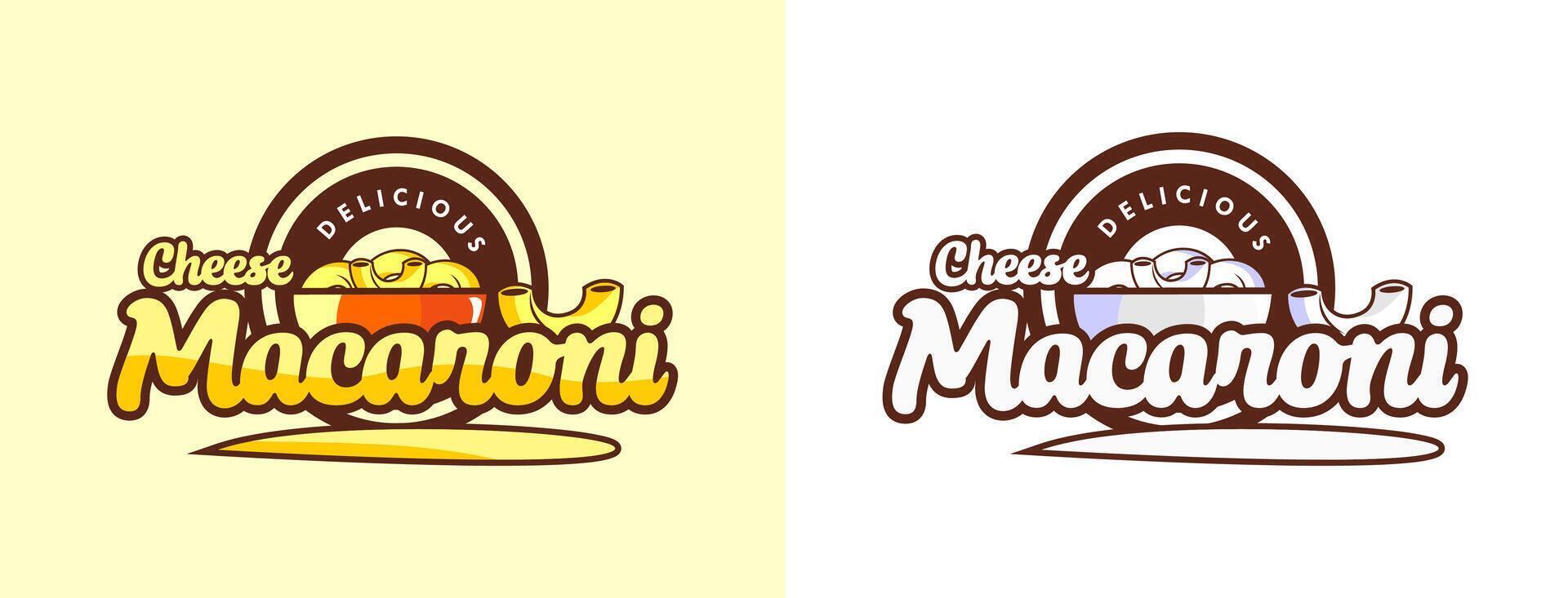 MACARONI CHEESE LOGO vector