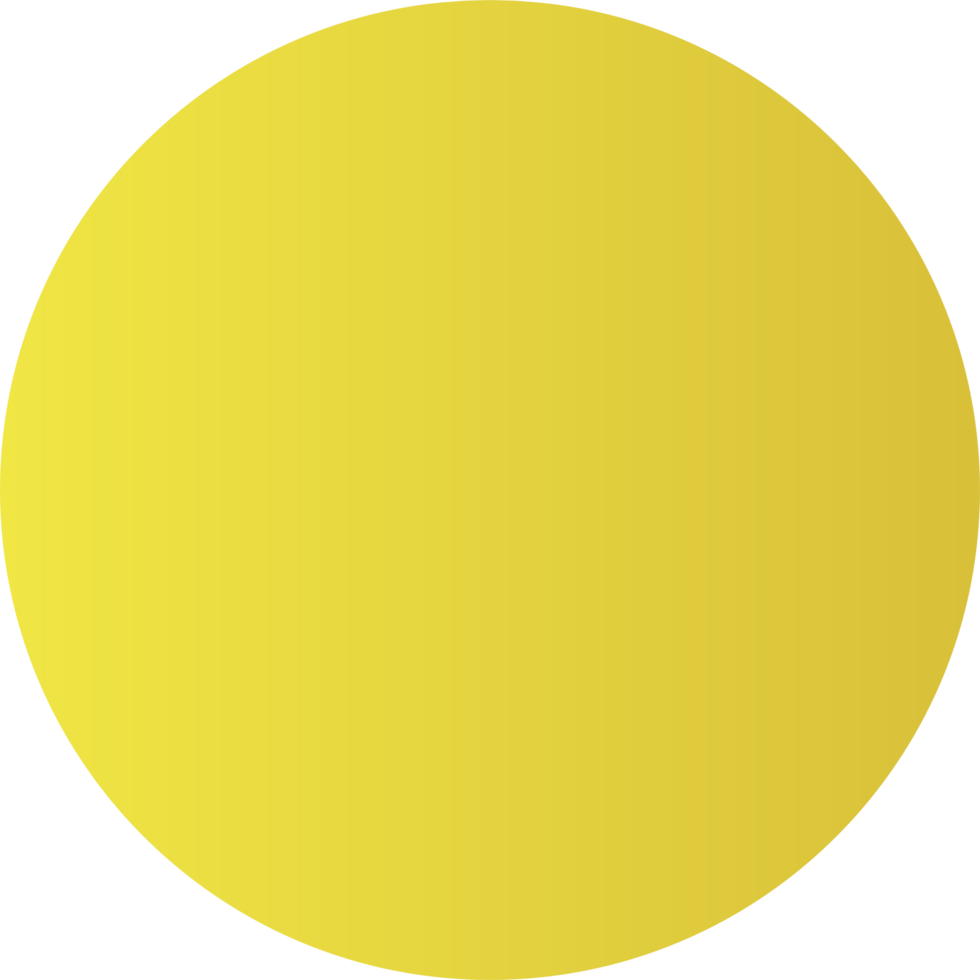 Round shape gold color png