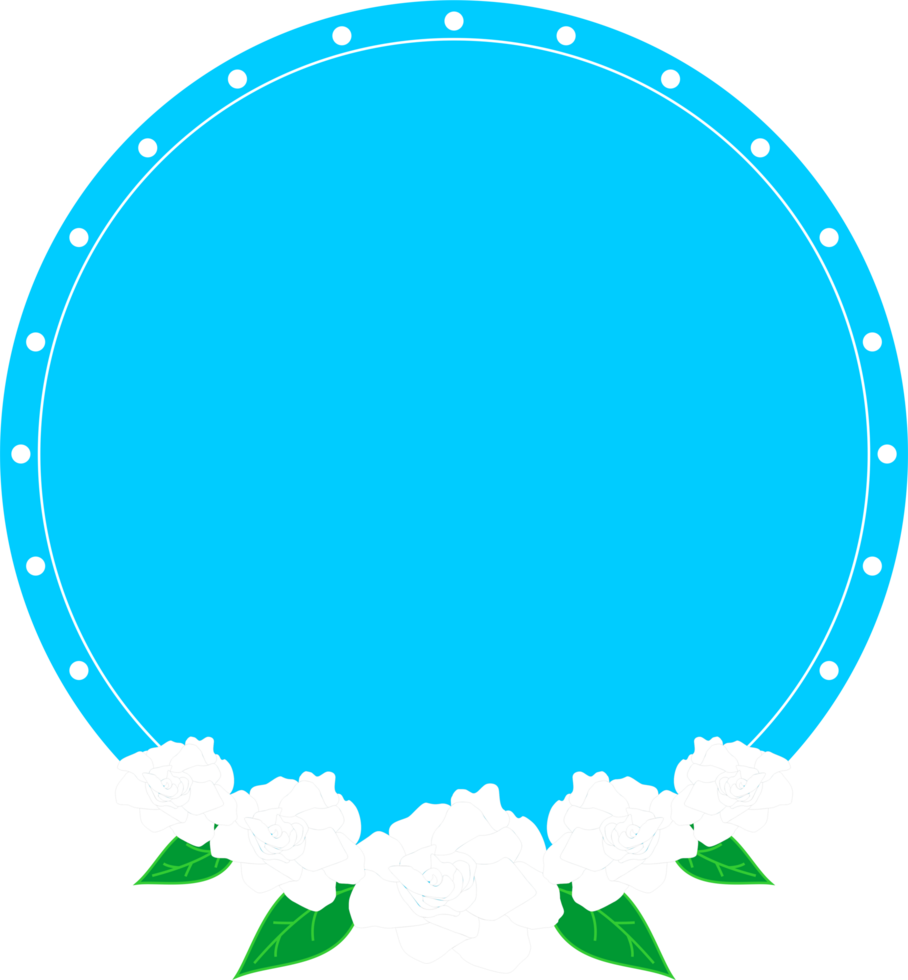 Mother day background round shape png