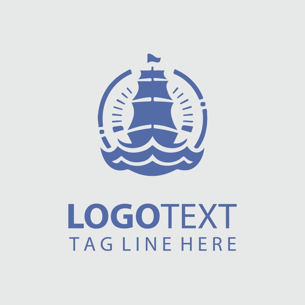 Sailor logo Illustrations vector