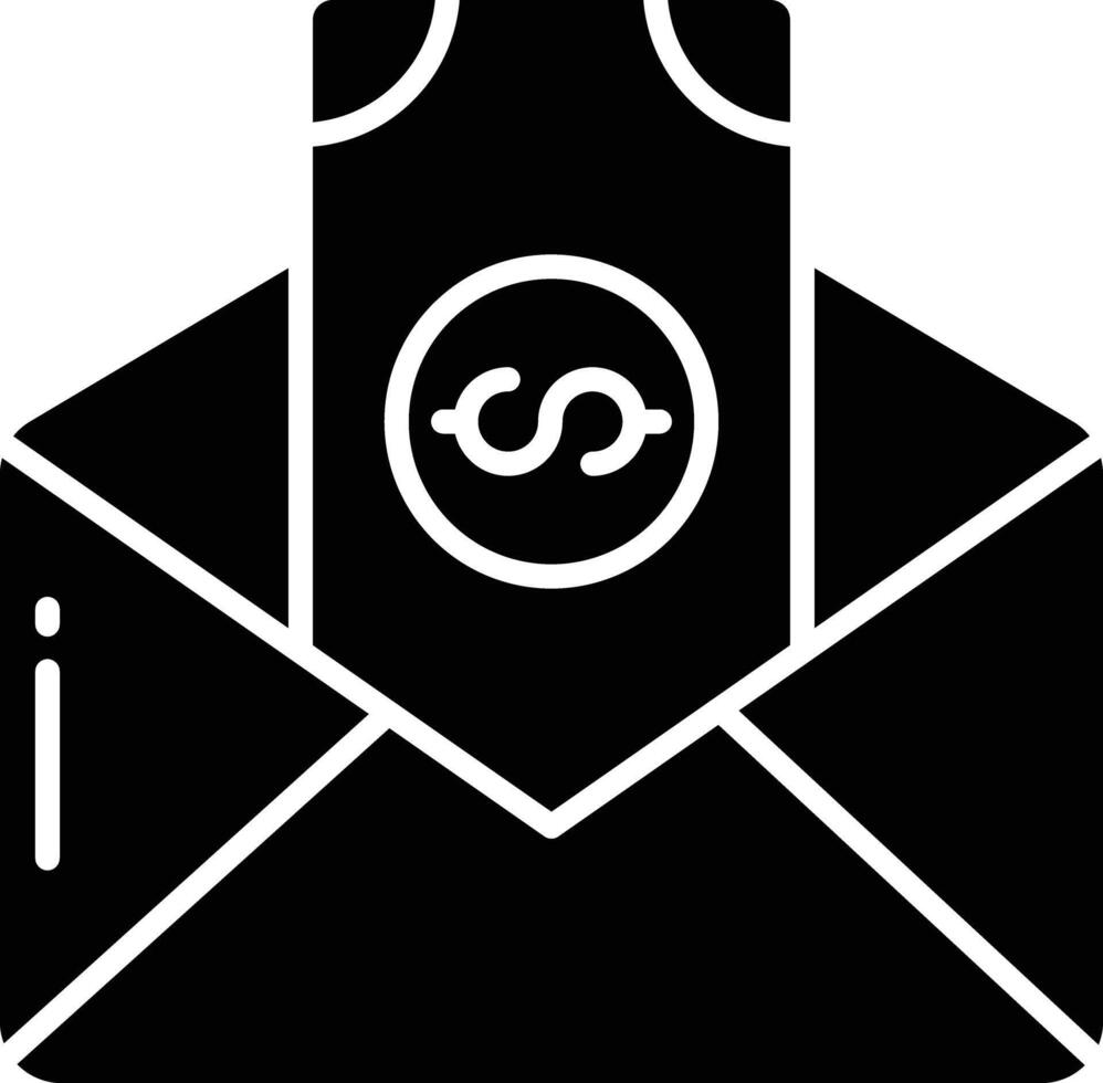 Communication Judgement solid glyph illustration vector