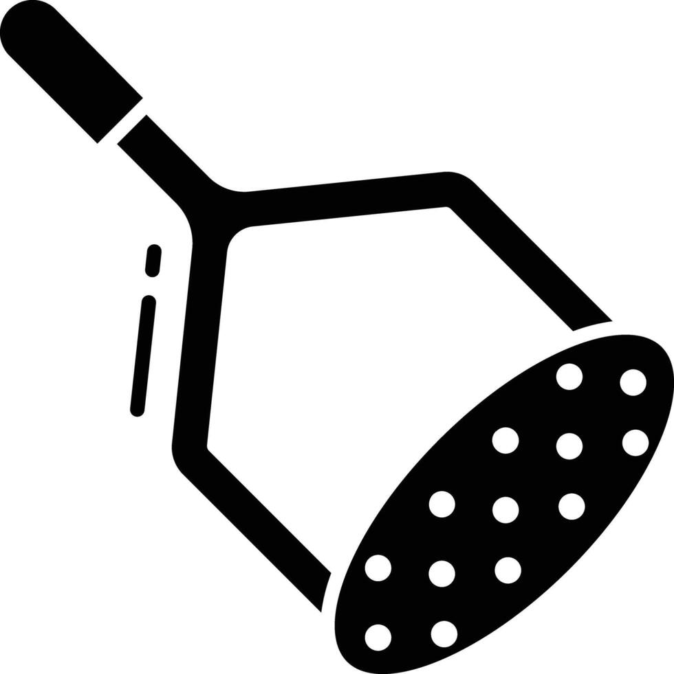 Masher solid glyph illustration vector