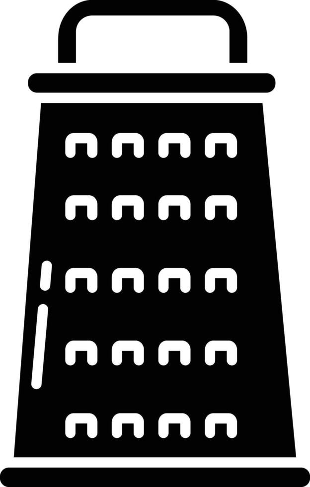 Electric Blender solid glyph illustration vector