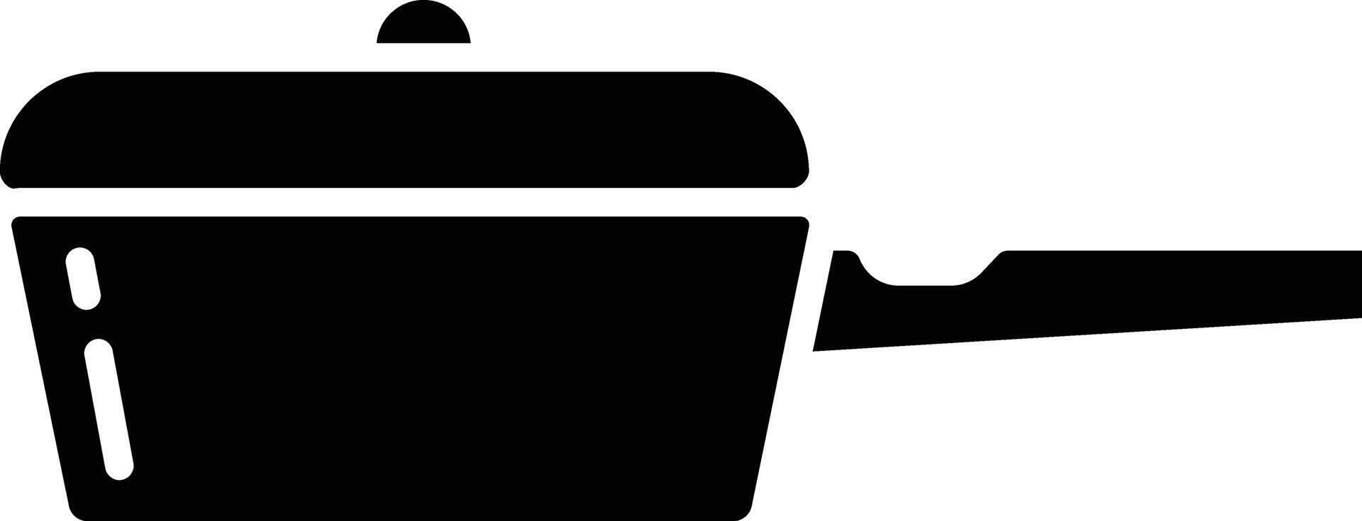 Cookwear solid glyph illustration vector
